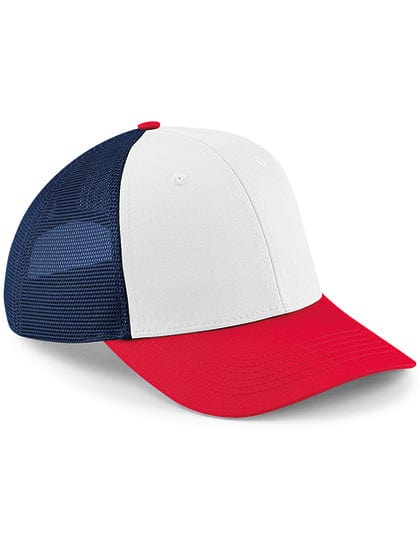 Epic Label Casquettes Beechfield CB647 Casquette Filet À 6 Panneaux Et Réglable À L'arrière