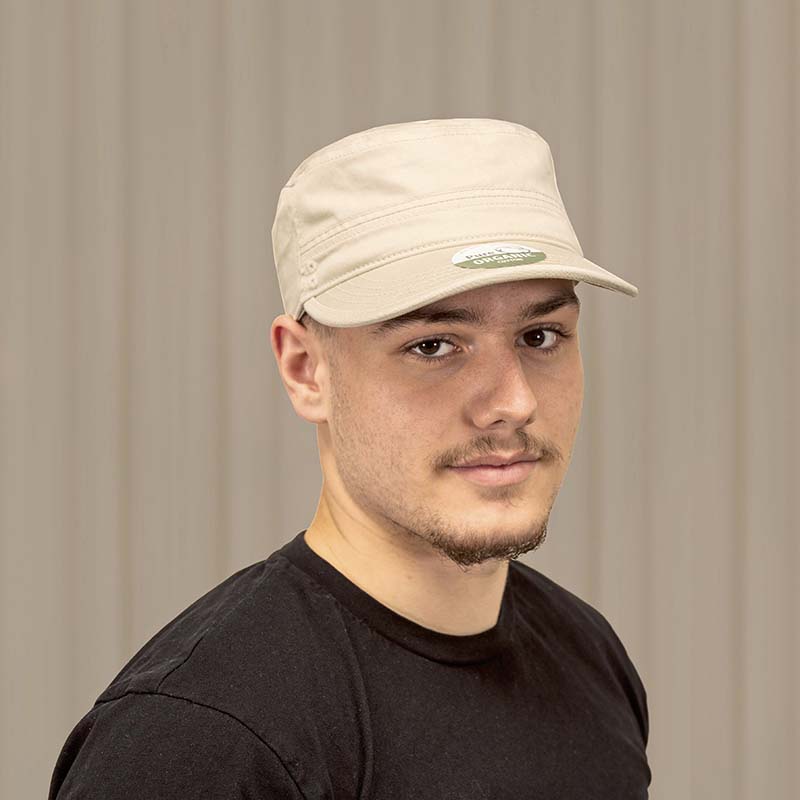 Epic Label Casquettes Brain Waves Bw7019 Casquette Army Coton Bio Washed