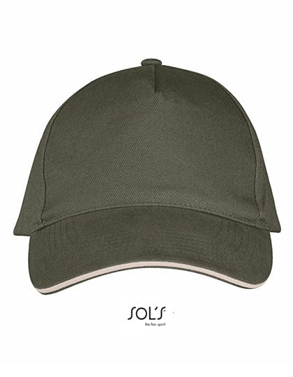 Epic Label Casquettes Sol´S Lc00594 Casquette Cinq Panneaux Long Beach