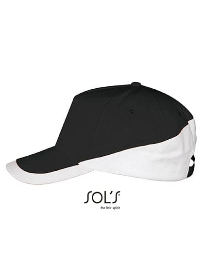 Epic Label Casquettes Sol´S Lc00595 Booster De Casquette Contrastée À 5 Panneaux