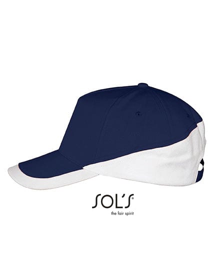 Epic Label Casquettes Sol´S Lc00595 Booster De Casquette Contrastée À 5 Panneaux