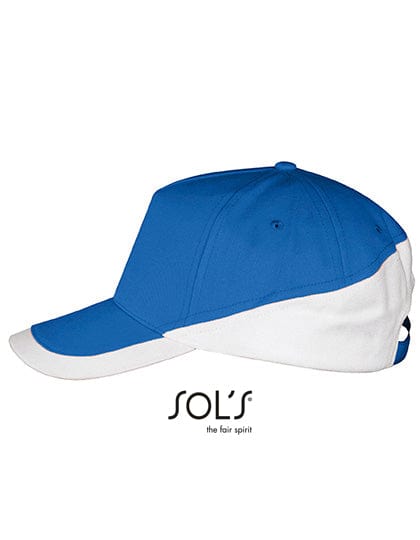 Epic Label Casquettes Sol´S Lc00595 Booster De Casquette Contrastée À 5 Panneaux