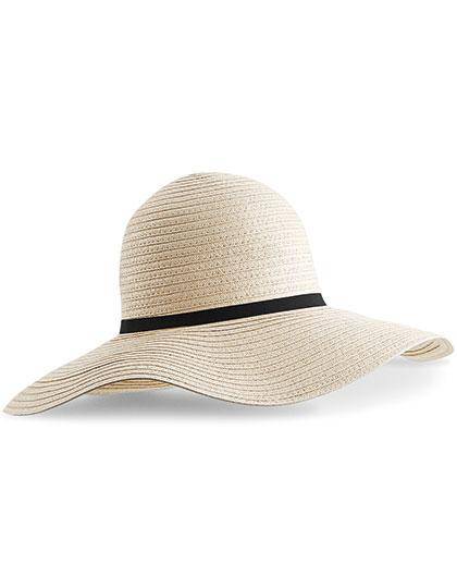 Epic Label Chapeaux Beechfield B740 Chapeau D'été À Bord Large Marbella