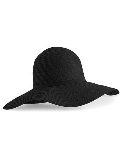 Epic Label Chapeaux Beechfield B740 Chapeau D'été À Bord Large Marbella
