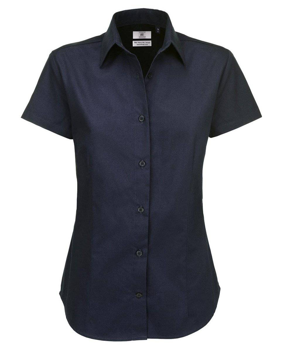 Epic Label Chemise Chemise à Manches Courtes En Sergé Sharp Pour Femme