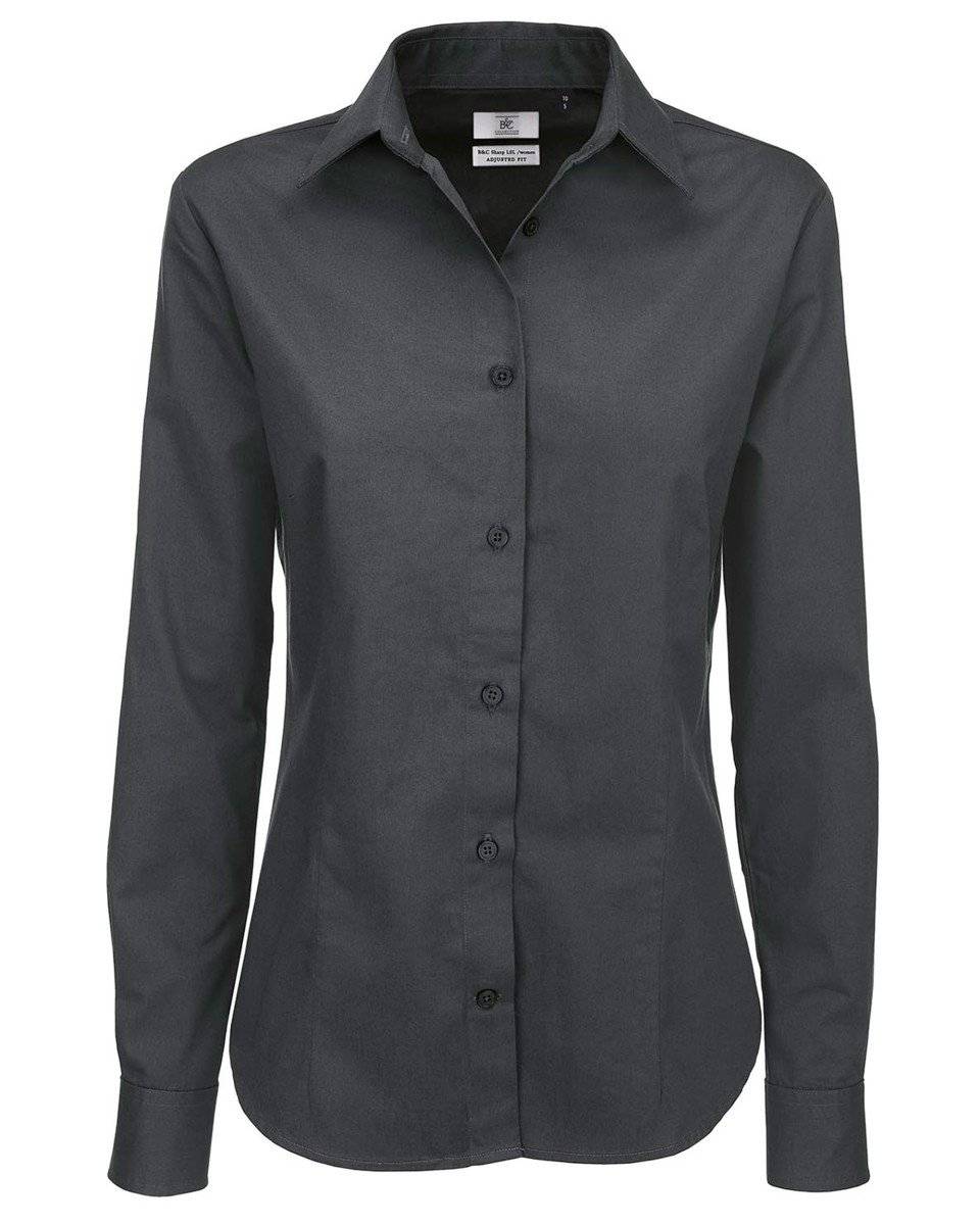 Epic Label Chemise Chemise à Manches Longues En Sergé Sharp Pour Femme