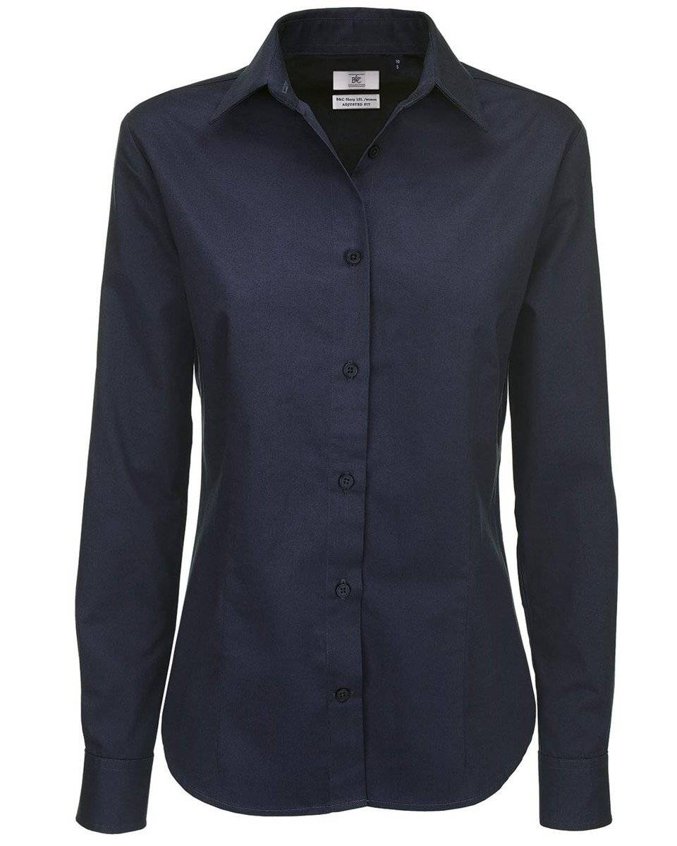 Epic Label Chemise Chemise à Manches Longues En Sergé Sharp Pour Femme