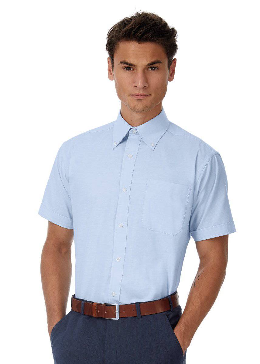 Epic Label Chemise Chemise Oxford à Manches Courtes Homme