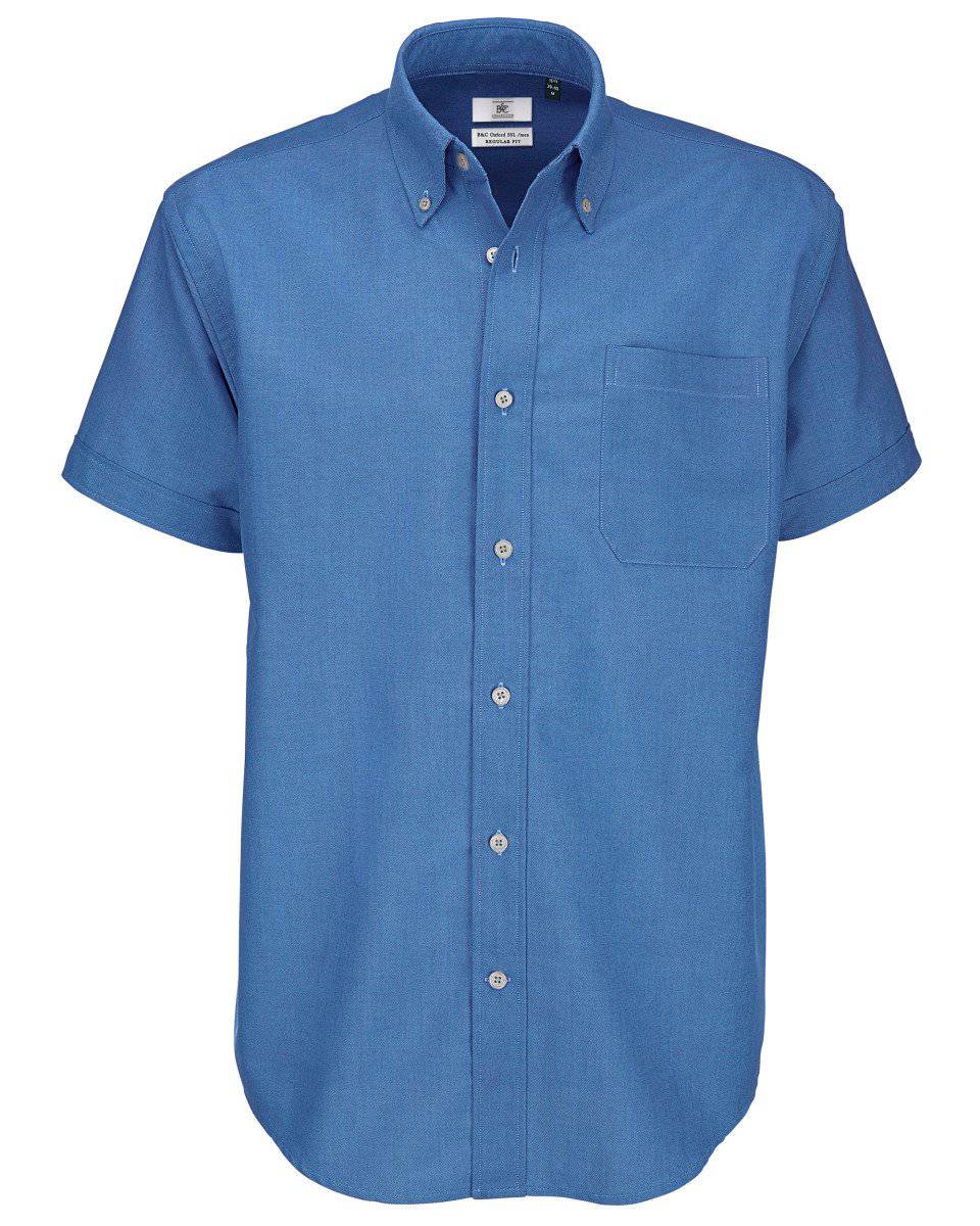 Epic Label Chemise Chemise Oxford à Manches Courtes Homme