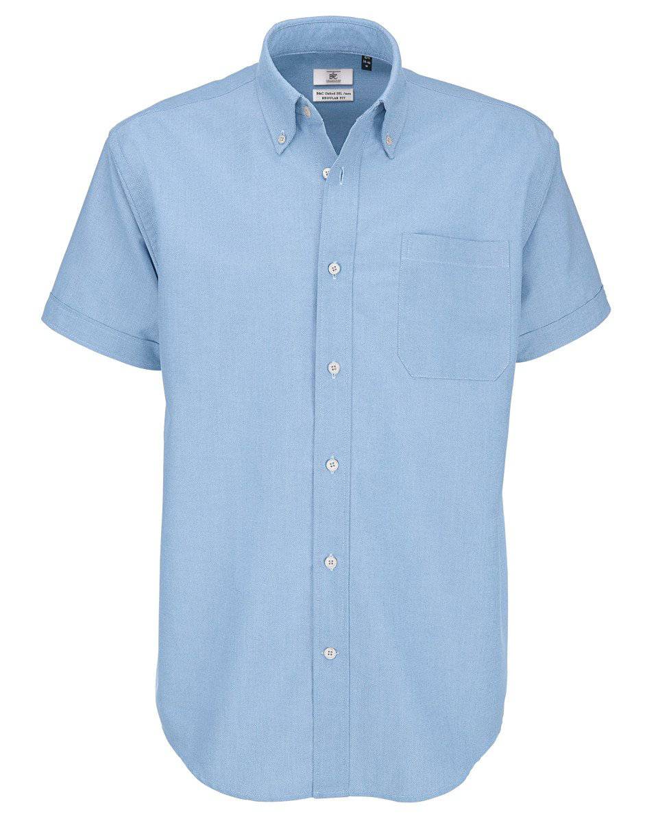 Epic Label Chemise Chemise Oxford à Manches Courtes Homme