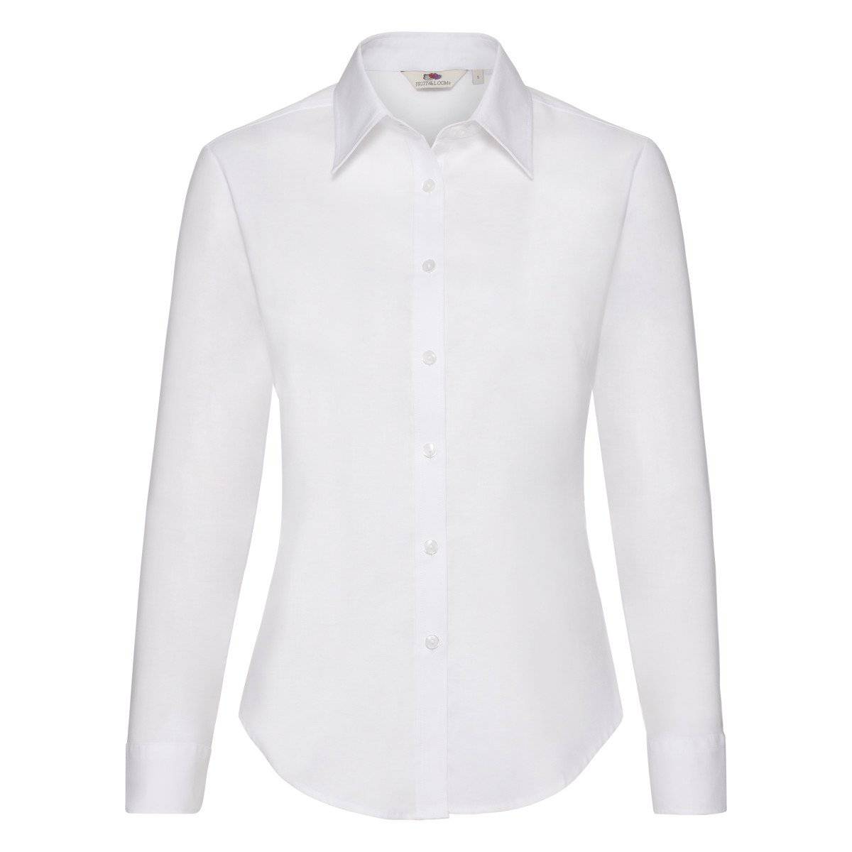 Epic Label Chemise Fruit Of The Loom 650020 Chemise Oxford À Manches Longues Femme