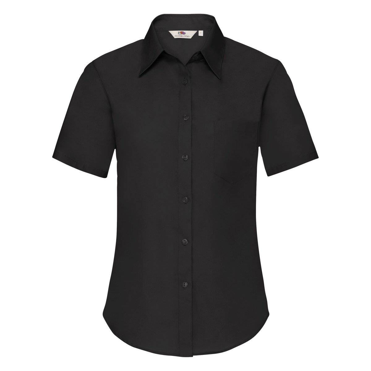 Epic Label Chemise Fruit Of The Loom 650140 Chemise En Popeline À Manches Courtes Femme