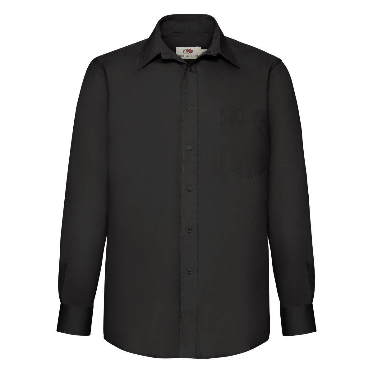 Epic Label Chemise Fruit Of The Loom 651180 Chemise En Popeline À Manches Longues Pour Homme