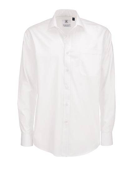Epic Label Chemises B&C Smp61 Poplin Shirt Smart Long Sleeve / Pour Homme