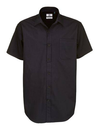 Epic Label Chemises B&C Smt82 Twill Shirt Sharp Short Sleeve / Pour Homme