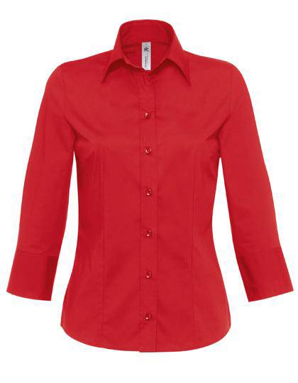Epic Label Chemises B&C Sw520 Shirt Milano / Pour Femme