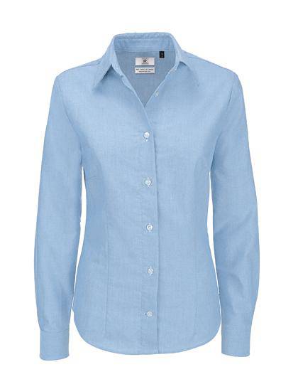 Epic Label Chemises B&C Swo03 Oxford Shirt Long Sleeve / Pour Femme
