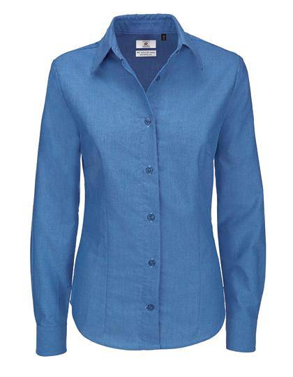 Epic Label Chemises B&C Swo03 Oxford Shirt Long Sleeve / Pour Femme