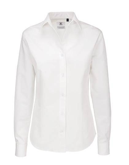 Epic Label Chemises B&C Swt83 Twill Shirt Sharp Long Sleeve / Pour Femme