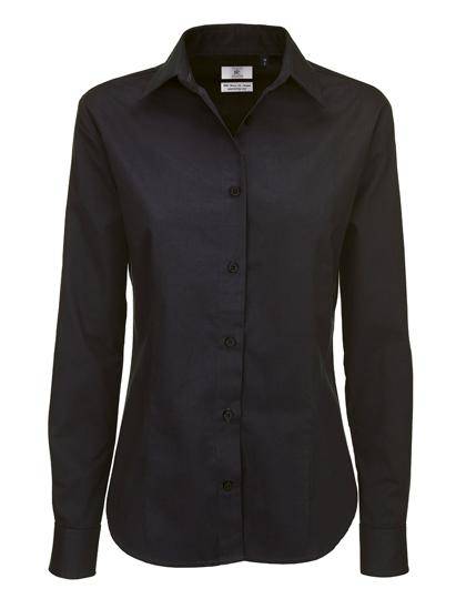 Epic Label Chemises B&C Swt83 Twill Shirt Sharp Long Sleeve / Pour Femme