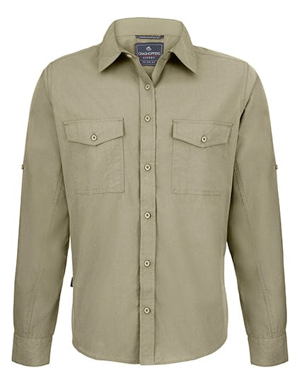 Epic Label Chemises Craghoppers Expert Ces001 Chemise À Manches Longues Expert Kiwi Recyclé