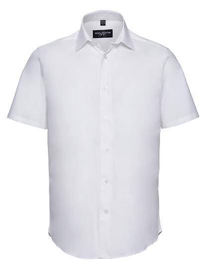 Epic Label Chemises Russell Collection R-947M-0 Chemise Stretch Ajustée Manches Courtes Homme