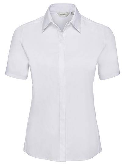 Epic Label Chemises Russell Collection R-961F-0 Chemise Ultimate Stretch Ajustée Manches Courtes Femme