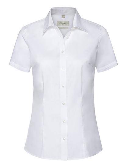 Epic Label Chemises Russell Collection R-973F-0 Short Sleeve Tailored Coolmax Shirt Pour Femme