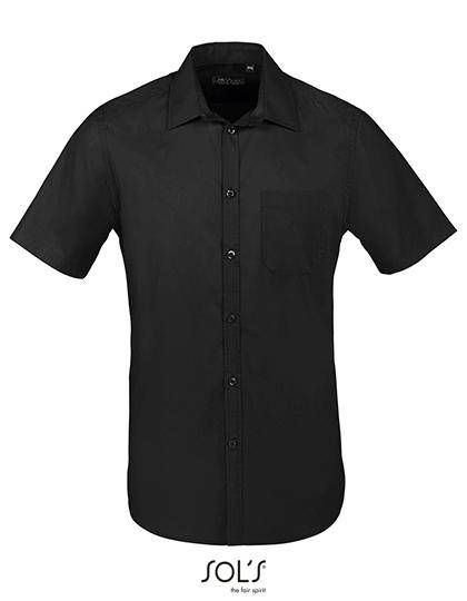 Epic Label Chemises Sol´S 02923 Chemise Homme Popeline Manches Courtes