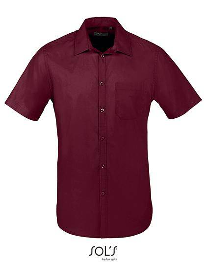 Epic Label Chemises Sol´S 02923 Chemise Homme Popeline Manches Courtes