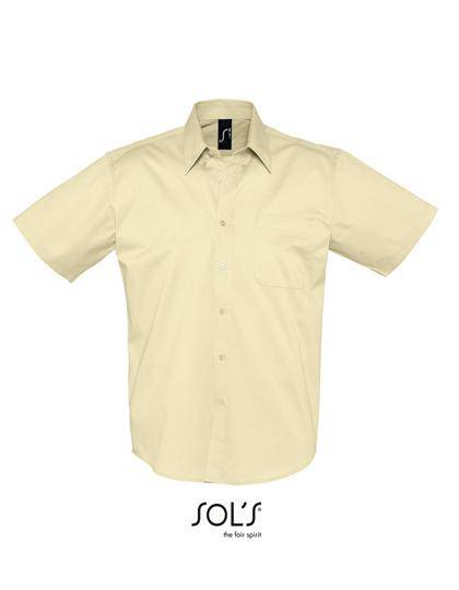 Epic Label Chemises Sol´S 16080 Chemise Homme En Twill De Coton Manches Courtes