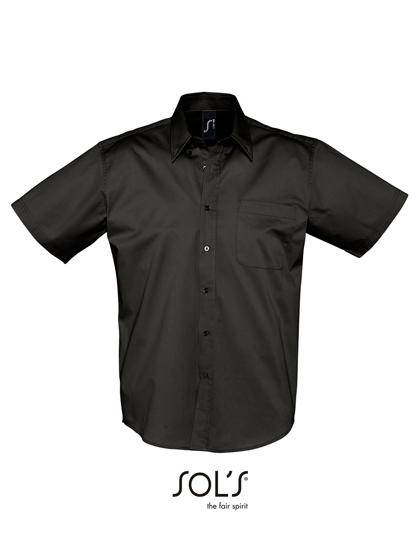 Epic Label Chemises Sol´S 16080 Chemise Homme En Twill De Coton Manches Courtes
