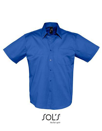Epic Label Chemises Sol´S 16080 Chemise Homme En Twill De Coton Manches Courtes