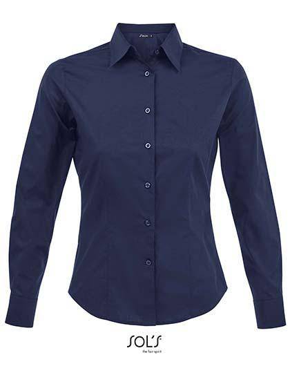 Epic Label Chemises Sol´S 17015 Chemise Femme Stretch Manches Longues