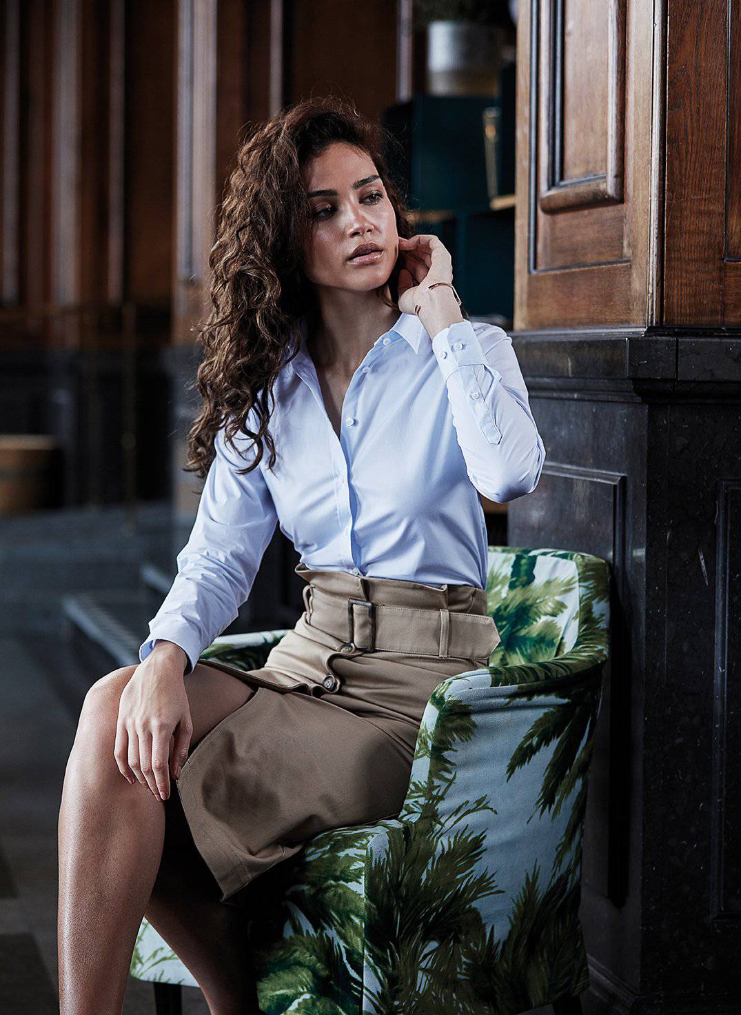 Epic Label Chemises Tee Jays 4025 Pour Femmes Stretch Luxury Shirt