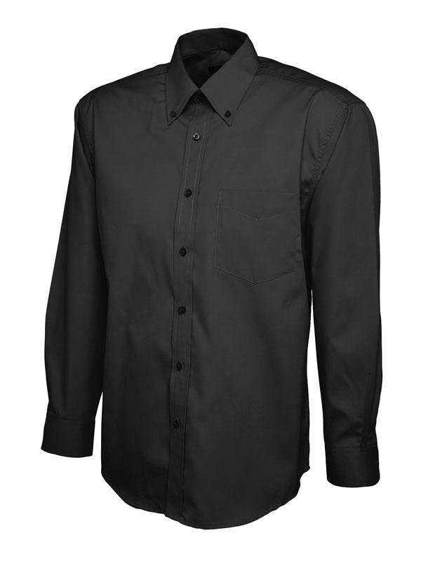 Epic Label Chemises Uneek Clothing UC701 Mens Pinpoint Oxford Full Sleeve Shirt Homme