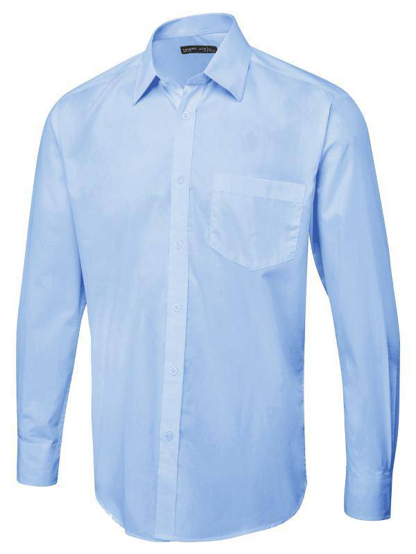 Epic Label Chemises Uneek Clothing UC713 Men's Long Sleeve Poplin Shirt Mixte