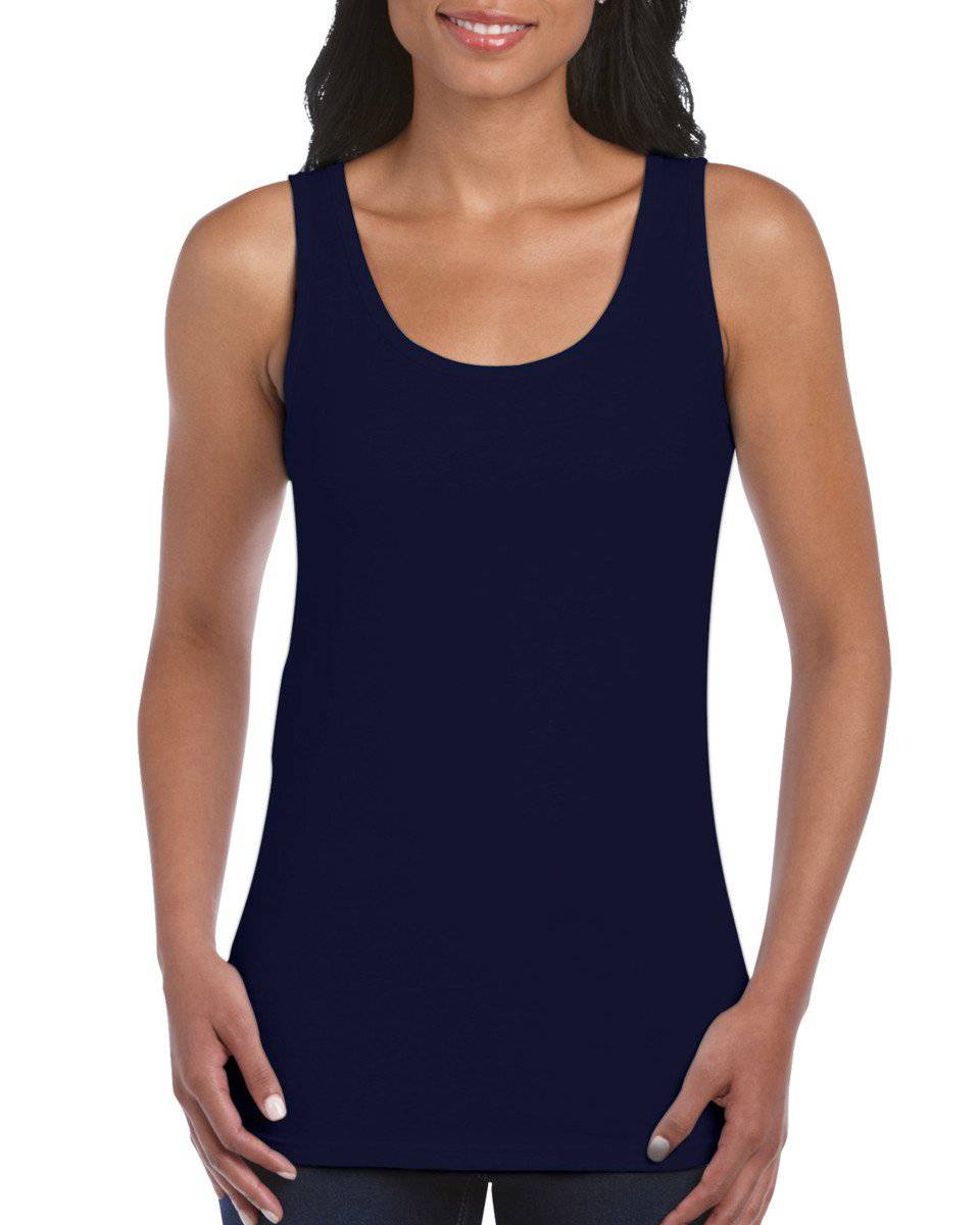 Epic Label Débardeur Gildan 64200L Femme Soft Style Débardeur