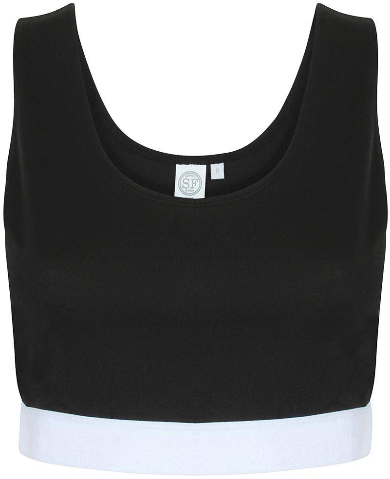 Epic Label Débardeur Sf Crop Top Mode Femme