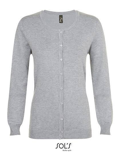 Epic Label Gilets Sol´S 01716 Cardigan Col Rond Pour Femme