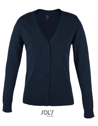 Epic Label Gilets Sol´S 90012 Gilet Femme Boutonné Col V