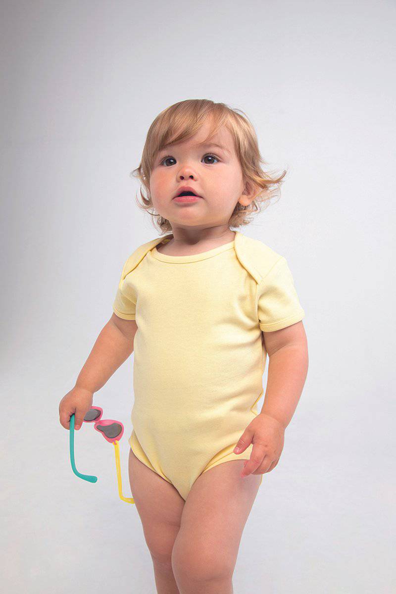 Epic Label Grenouillères bébés Lot de 5 x Larkwood LW500 Essential Short Sleeved Bodysuit