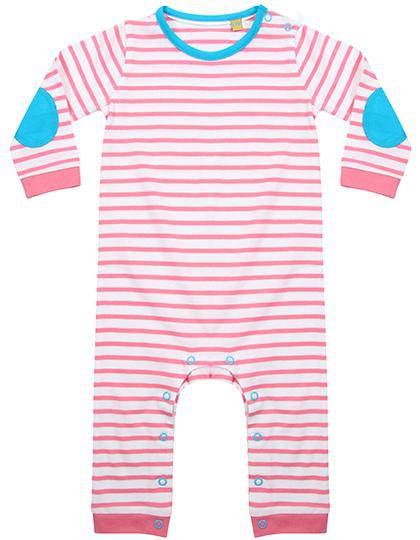 Epic Label Grenouillères & pyjamas Lot de 3 x Larkwood LW057 Striped Bodysuit