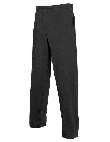 Epic Label Pantalons Fruit Of The Loom 640380 Pantalon De Jog Léger À Ourlet Ouvert Pour Homme