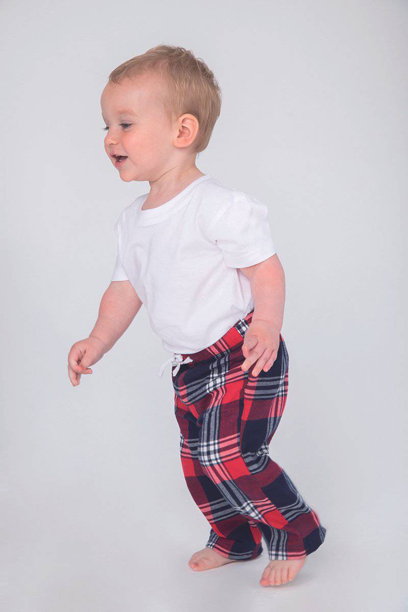 Epic Label Pantalons Lot de 5 x Larkwood LW083 Baby Tartan Trousers
