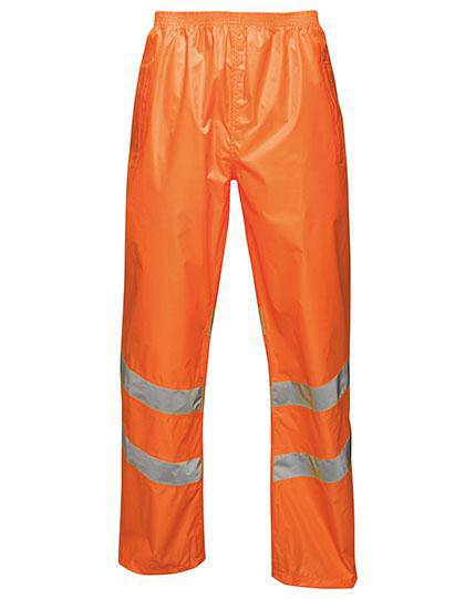 Epic Label Pantalons Regatta High Visibility Trw498 Hi-Vis Pro Packaway Trousers