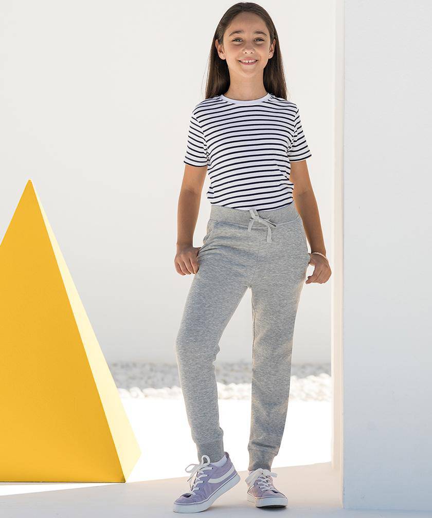 Epic Label Pantalons Sf Minni Pantalon De Jogging Slim À Revers Pour Enfants