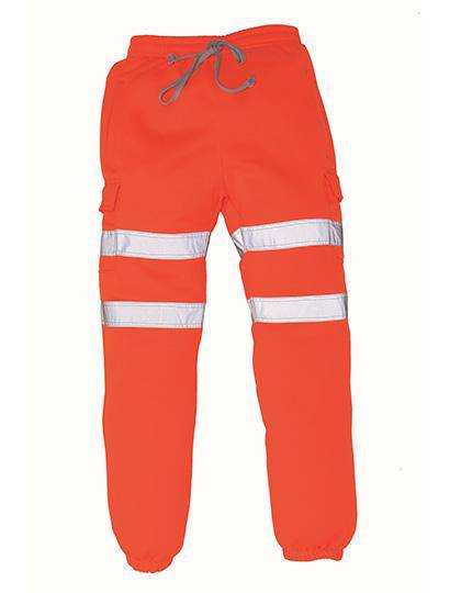 Epic Label Pantalons Yoko Hv016T Hi Vis Jogging Bottoms