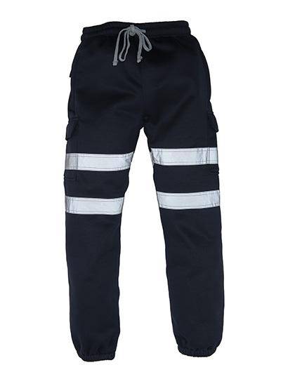 Epic Label Pantalons Yoko Hv016T Hi Vis Jogging Bottoms