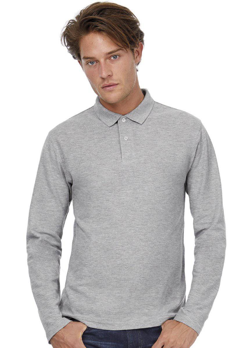 Epic Label Polo B&C Id.001 Polo Homme Manches Longues